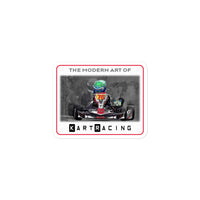 Modern Art of Kart Racing Kart Bubble-free Stickers