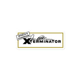 Vintage Karting Jim Rathman's X-Terminator World's Champion Bubble-free Stickers