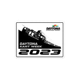 Daytona Kart Week 2023 Bubble-free Stickers