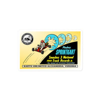 Vintage Karting Playboy Karts for '61 Bubble-free Stickers