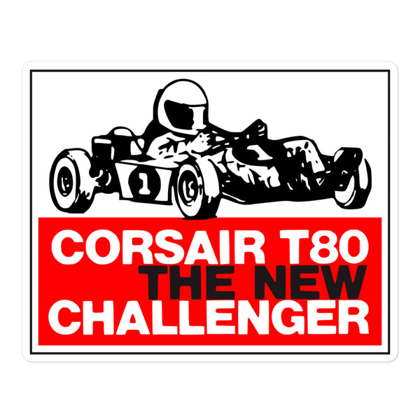 Vintage Karting Corsair T80 Kart Engine Bubble-free Stickers