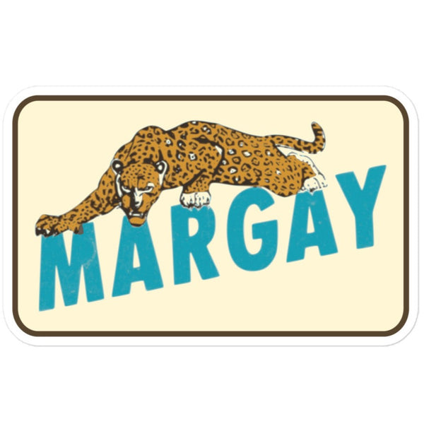 Vintage Karting Margay Cheetah Bubble-free stickers