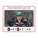 Modern Art of Kart Racing Kart Bubble-free Stickers