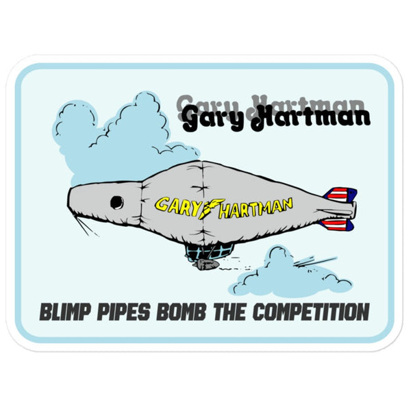 Vintage Karting Gary Hartman Blimp Pipe Bubble-free stickers
