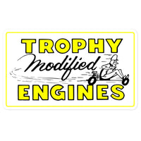 Vintage Karting Trophy Modified McCulloch Racing Engines Bubble-free Stickers