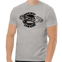 Vintage Karting Hornet Enduro Black Outline Cartoon Premium Short Sleeve T-Shirt