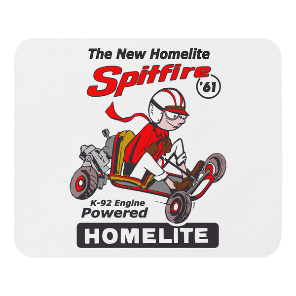 Vintage Karting Homelite Spitfire '61 Mouse Pad