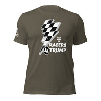 Racers 4 Trump Lightning Bolt Team MAGA 24 Unisex T-shirt