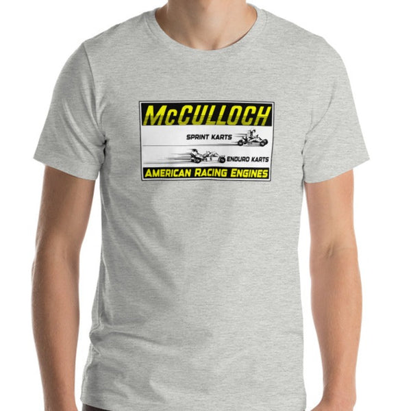 Vintage Karting McCulloch Sprint & Enduro Racing Engines Unisex T-shirt