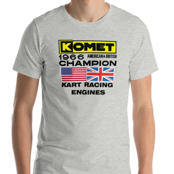 Vintage Karting Komet 1966 American British Champion Unisex T-shirt