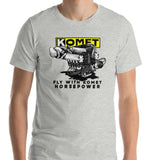 Vintage Karting Fly with Komet Horsepower Unisex T-shirt