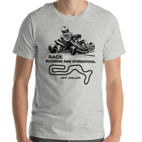 Vintage Karting Race Buckmore Park Kent England Unisex T-shirt