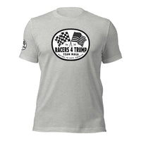 Racers 4 Trump Team MAGA 24 Oval Flags Unisex T-shirt