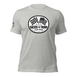 Racers 4 Trump Team MAGA 24 Oval Flags Unisex T-shirt