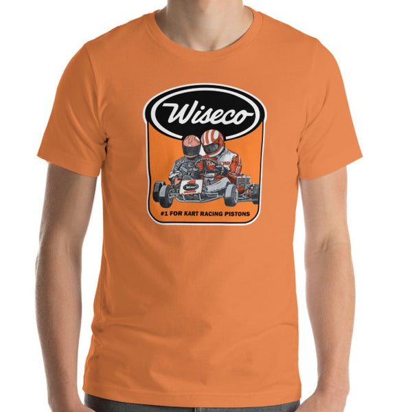 Vintage Karting Wiseco #1 for Kart Pistons Unisex T-shirt