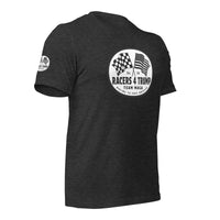 Racers 4 Trump Team MAGA 24 Oval Flags Unisex T-shirt