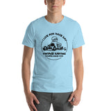 Vintage Karting I Live for Race Day - Racers Since 1956 T-shirt