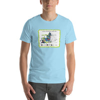 Modern Art of Super Kart Racing Kart Bubble-free Unisex T-shirt