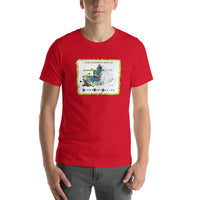Modern Art of Super Kart Racing Kart Bubble-free Unisex T-shirt