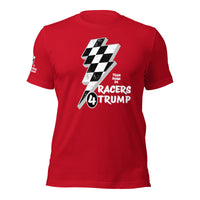 Racers 4 Trump Lightning Bolt Team MAGA 24 Unisex T-shirt