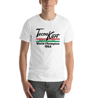 Vintage Karting Tecno Kart 1964 World Champion Go Kart Unisex T-shirt