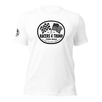 Racers 4 Trump Team MAGA 24 Oval Flags Unisex T-shirt