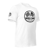 Racers 4 Trump Team MAGA 24 Oval Flags Unisex T-shirt