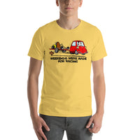 Vintage Karting Cartoon "Weekends Were Made for Racing" Unisex T-shirt