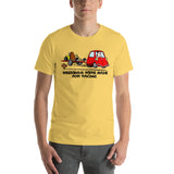 Vintage Karting Cartoon "Weekends Were Made for Racing" Unisex T-shirt