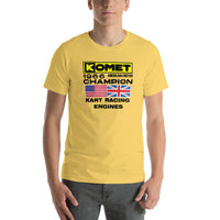 Vintage Karting Komet 1966 American British Champion Unisex T-shirt