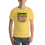 Vintage Karting Komet 1966 American British Champion Unisex T-shirt