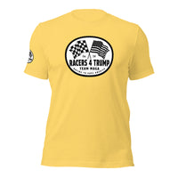 Racers 4 Trump Team MAGA 24 Oval Flags Unisex T-shirt