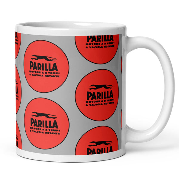 Vintage Parilla Kart Racing Engines Coffee Mug