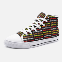 Kart Racing Kart Racer Simpson Inspired Colors Unisex High Top Canvas Shoes
