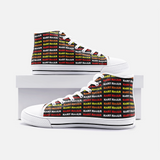 Kart Racing Kart Racer Simpson Inspired Colors Unisex High Top Canvas Shoes