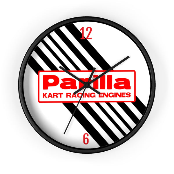 Kart Racing Parilla Kart Engine Wall Clock