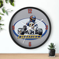 Vintage Karting Invader Racing Karts Wall Clock