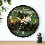 Vintage Karting Mac Racer #53 Wall Clock