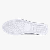 Karting is for Racing Lovers Classic Low-Top Canvas Shoes - White/Black