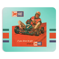 Vintage Karting Dart Kart by Rupp "If you drive to win drive a Dart Kart" Mousepad