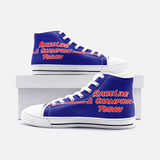 Kart Racing "Race Like A Champion Today" Unisex High Top Canvas Shoes