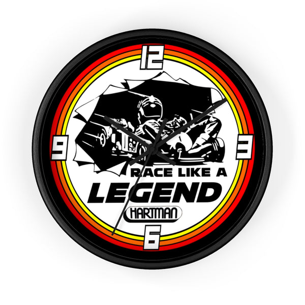 Vintage Karting Hartman Enduro "Race Like A Legend" Wall Clock