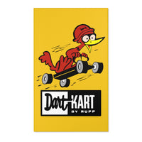 Vintage Karting Dart Kart by Rupp Cartoon Area Rugs