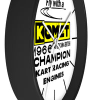 Vintage Karting 1966 Komet American & British Champions Wall Clock