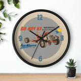 Vintage Karting Fox Go-Boy Karts '61 Wall Clock