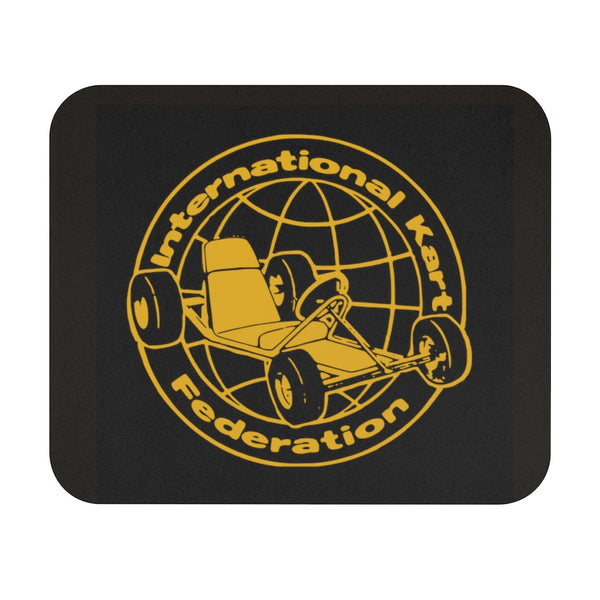 Vintage Karting IKF Badge Mouse Pad