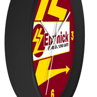 Vintage Karting Emmick Express Racing Karts Wall Clock