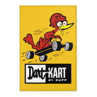 Vintage Karting Dart Kart by Rupp Cartoon Area Rugs