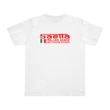 Vintage Karting Saetta Italian Made Kart Racing Engines Premium Unisex Deluxe T-shirt