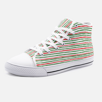 Kart Racing Tony Kart Stripes Unisex High Top Canvas Shoes